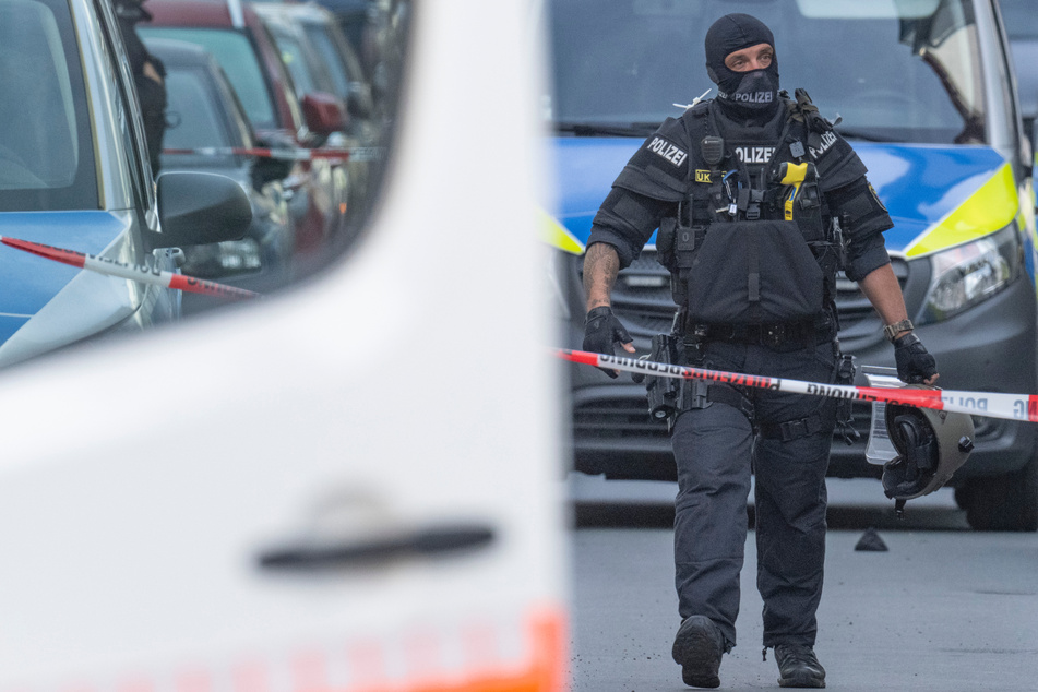 Großeinsatz der Polizei in Frankfurt: Überfallkommando wurde alarmiert