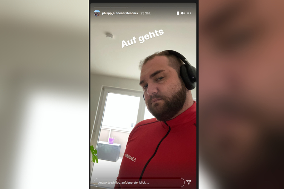 Da war die Welt für Philipp (34) von "Hochzeit auf den ersten Blick" noch in Ordnung.