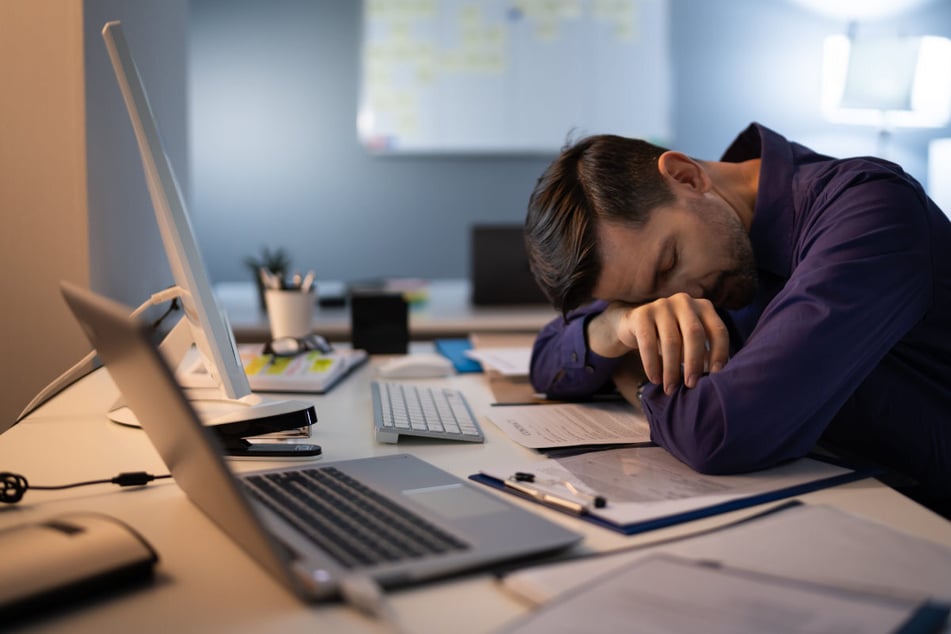Hauptursache für den Schlafmangel sind auch Stress, beziehungsweise psychische Belastungen im Alltag und im Beruf. (Symbolbild)