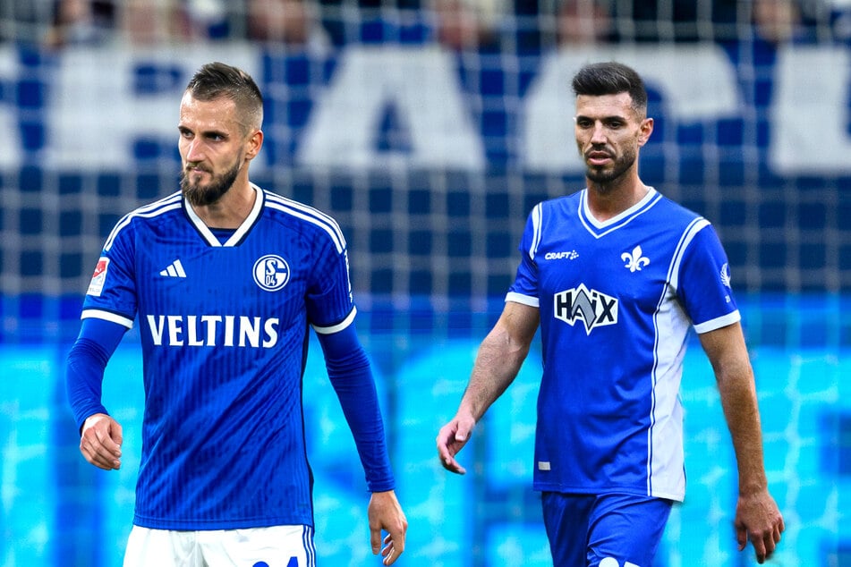 Tun sie sich das an? Dominick Drexler (34, l.) und Klaus Gjasula (35) wären für die 3. Liga große Kaliber.