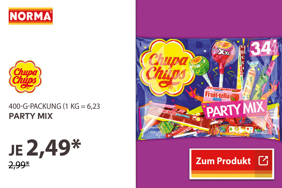 Party Mix für 2,49 Euro