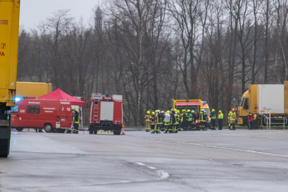Gefahrguteinsatz bei DHL im Vogtland: Sechs Verletzte
