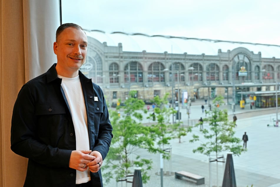 Matthias Gollan (43) vom Citymanagement schaut mit Sorge auf die Ladendiebstähle.