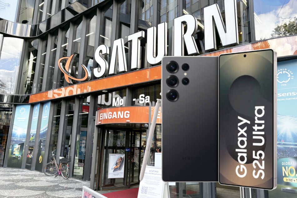 Saturn in Berlin hat das Samsung Galaxy S25 Ultra am Freitag (2.1.) im Angebot