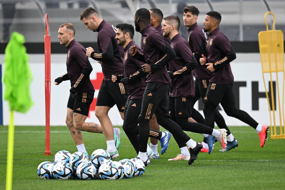 Beim Training der deutschen Nationalmannschaft fehlten am Dienstag einige Gesichter.