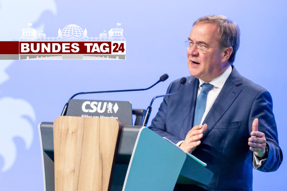 Kämpferischer Armin Laschet auf CSU-Parteitag: Mit klarem Kurs zum Wahlsieg?