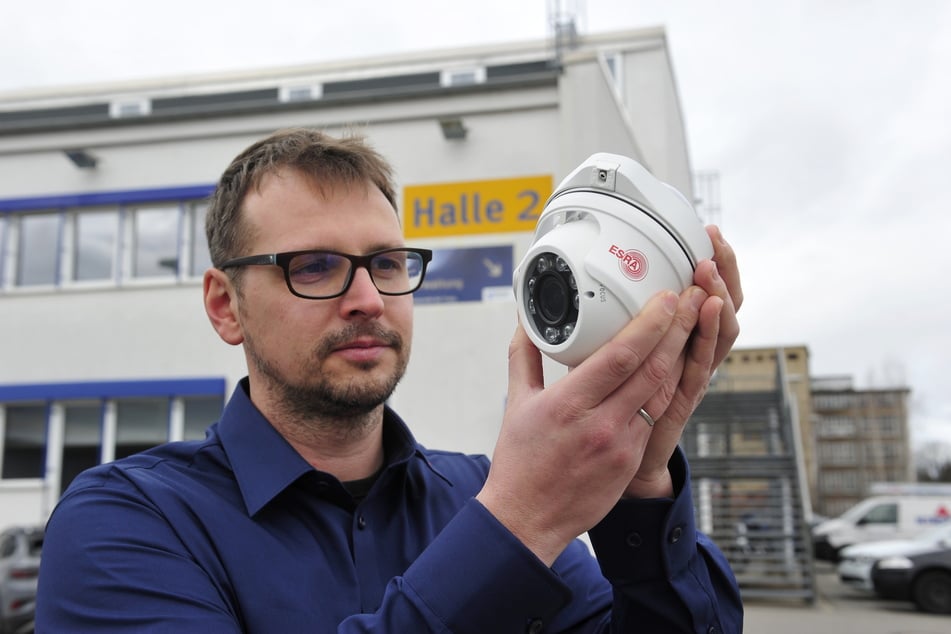 Tobias Hübner (38, Geschäftsführer ESRA GmbH), Initiator der "Chemnitzer Sicherheitstage".