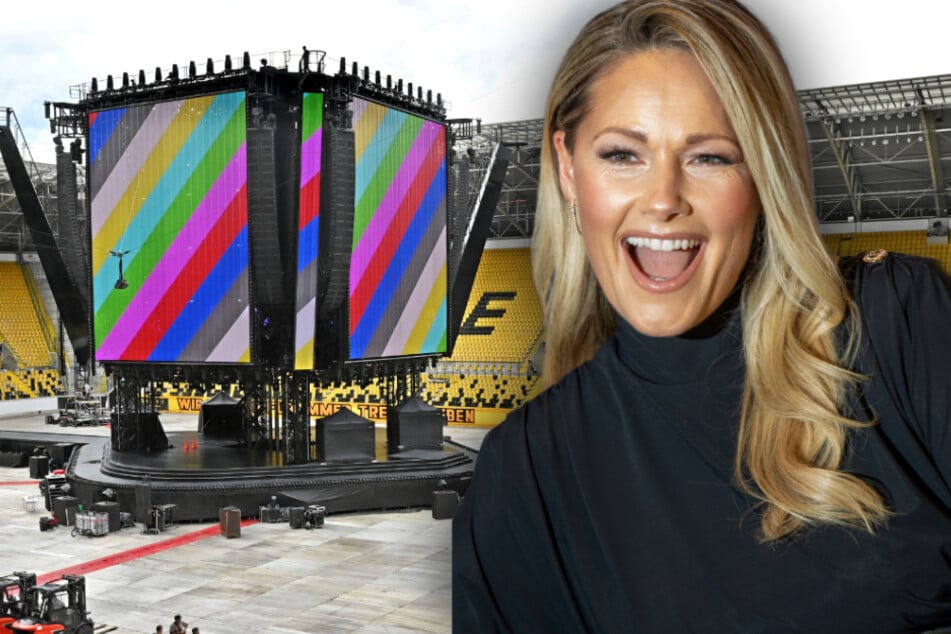 Mega-Bühne von Helene Fischer steht: "Es war der Wunsch der Künstlerin"