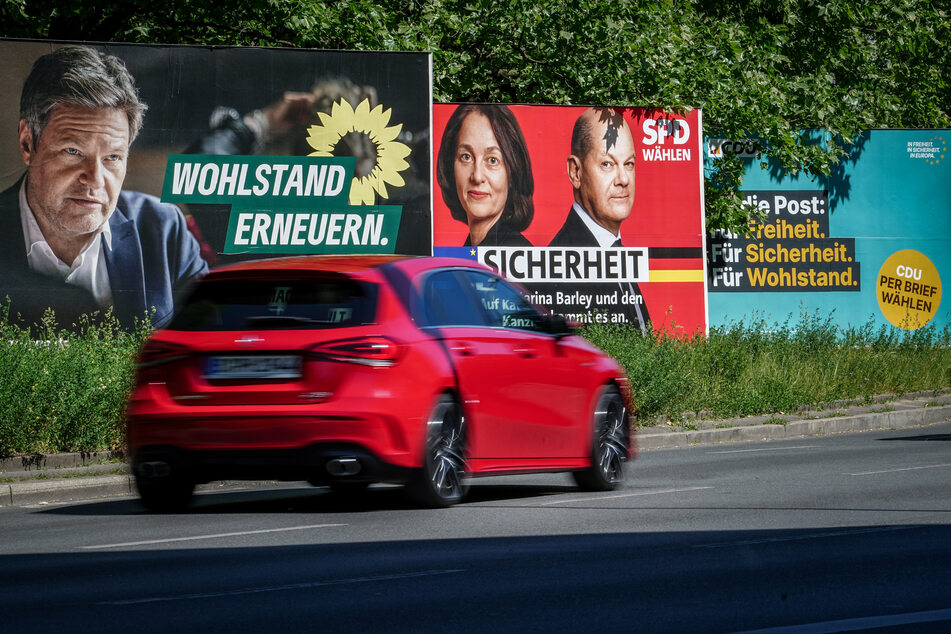 Wahlplakate an jeder Ecke. In Thüringen steht nach der Kommunalwahl bereits die Europawahl an. Im September wird dann ein neuer Landtag gewählt.
