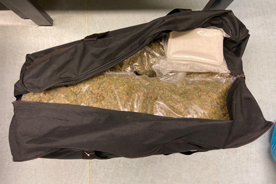 In einer Sporttasche wurden die 25 Kilo Rauschgift aufbewahrt.