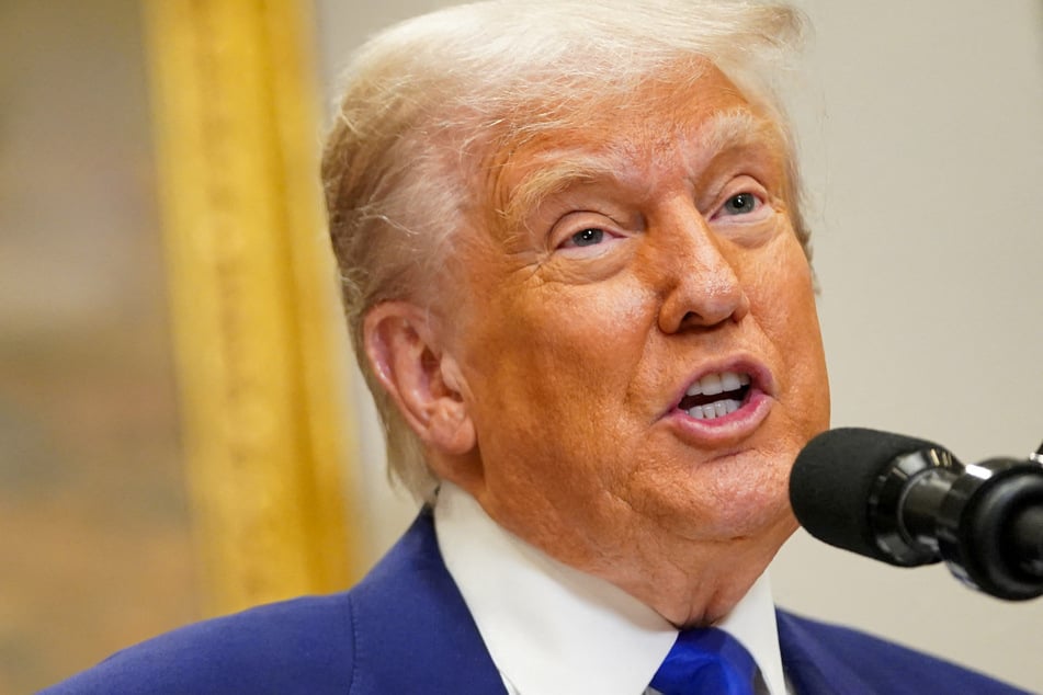The Senate's top Democrat will hold up all Justice Department political appointees in protest over President Donald Trump's acceptance of a $400 million luxury plane as a gift from Qatar.