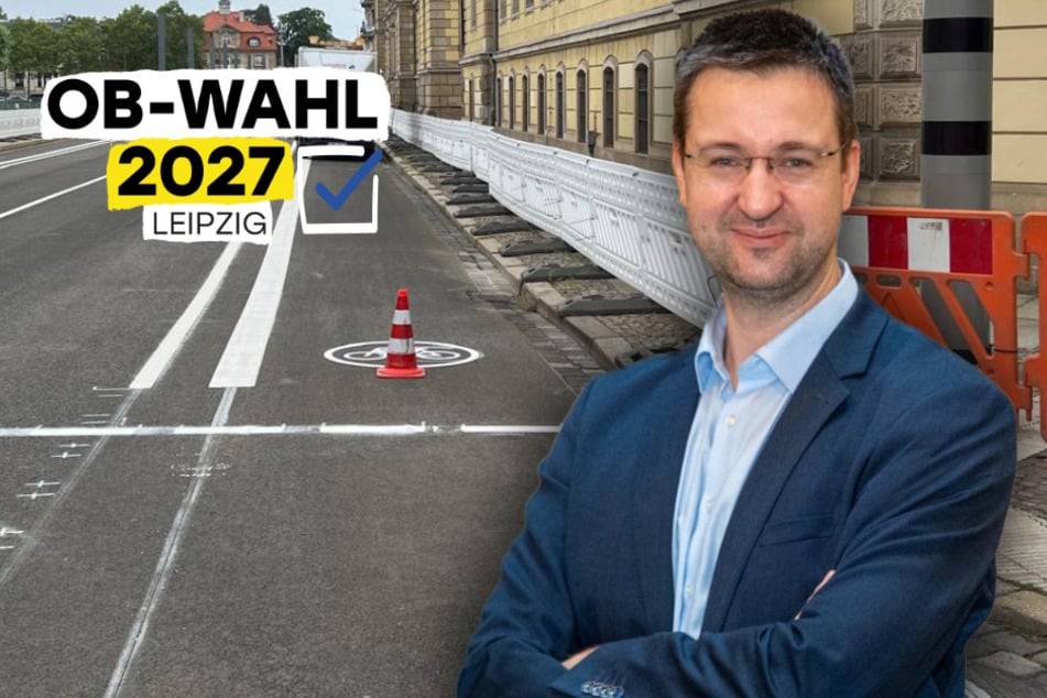 Leipziger OB-Kandidat will Straßenbau umkrempeln: "Autofahrer werden an die Wand gedrückt"