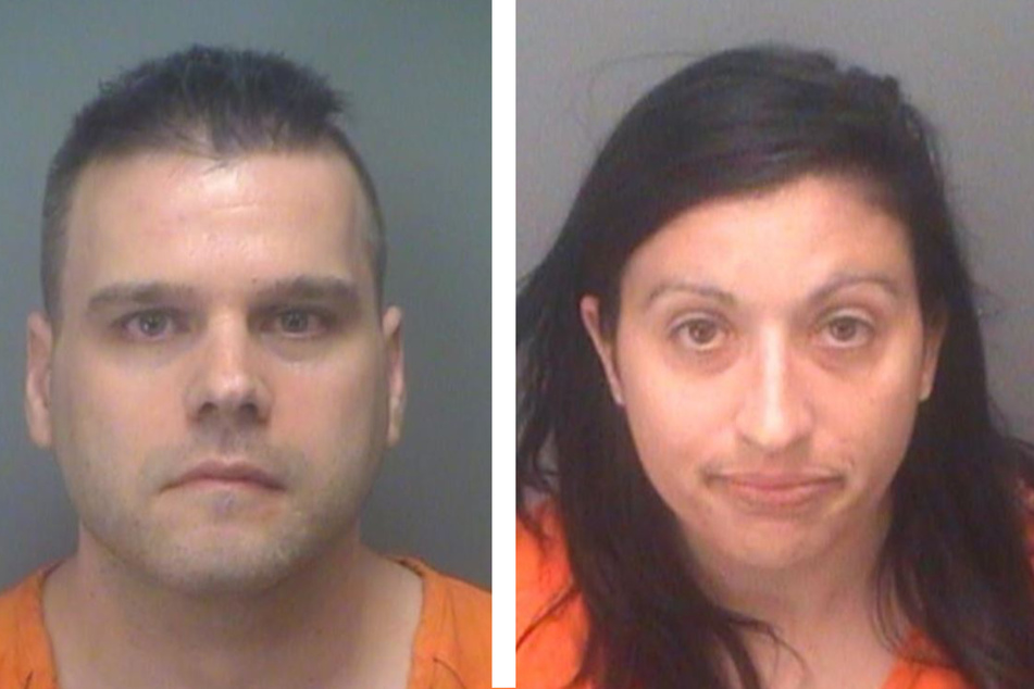 Geoffrey Springer (39) und Christina Calello (36) wurden wegen sexuellen Missbrauchs eines Hundes verhaftet.