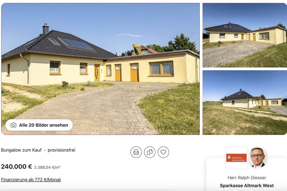 240.000 Euro soll der Mörderbungalow kosten.