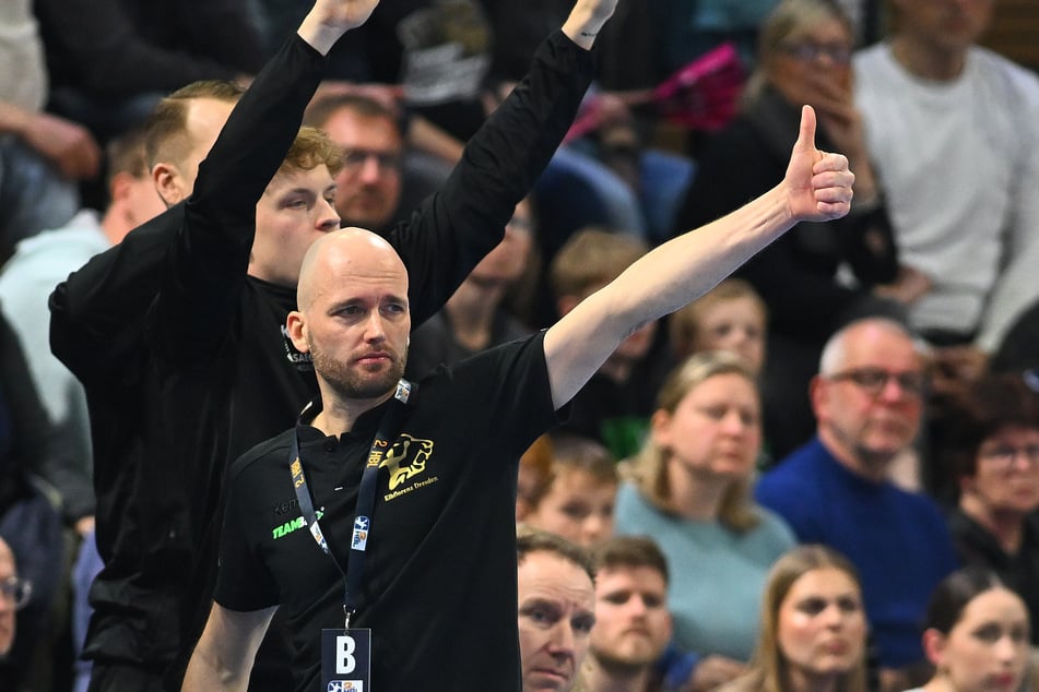 Coach André Haber (39) freute sich über einen neuen Vereinsrekord in Sachen ausverkauftes Haus.