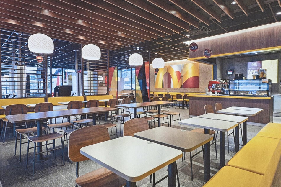 Vor Ort wurde gezeigt, wie das neue Restaurant einmal aussehen könnte.