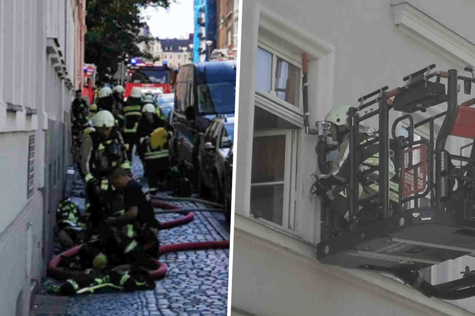 Dresden: Brandstiftung? Ein Verletzter nach Kellerbrand in Görlitz