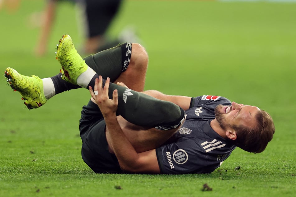 In der 84. Minute wurde Bayern-Star Harry Kane (31) schmerzhaft getroffen und musste vom Platz.