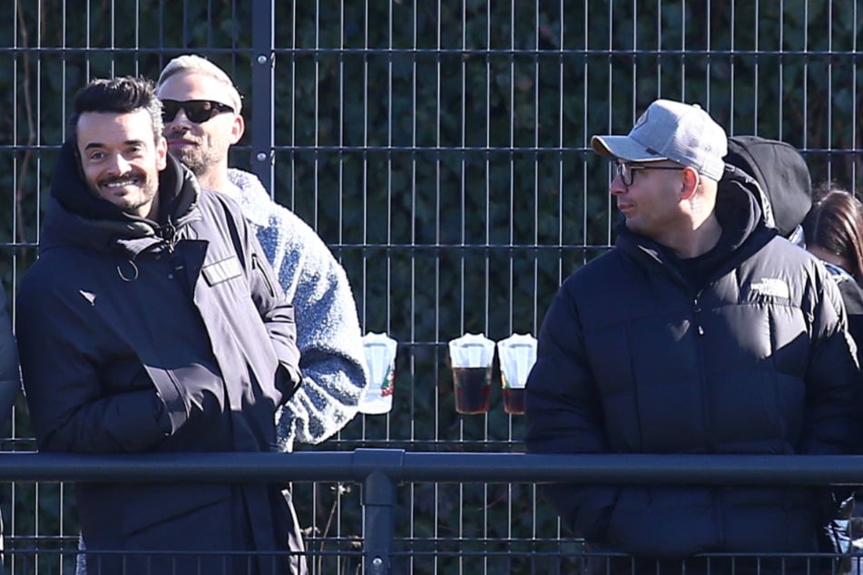 Auch abseits der TV-Kameras verbringen Giovanni Zarrella (47, l.) und Pietro Lombardi (33) gerne Zeit miteinander.