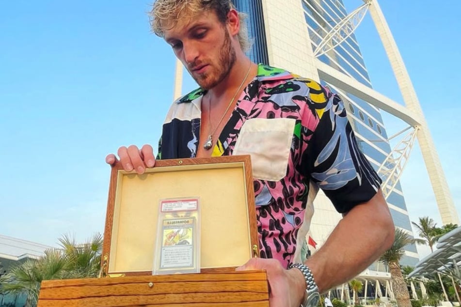 Logan Paul (30) ustanowił rekord, kupując kartę ilustratora Pikachu za 5,28 miliona dolarów.