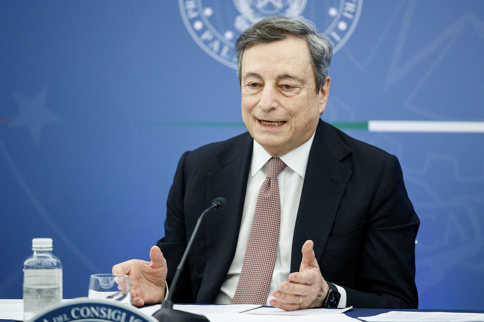Mario Draghi, Ministerpräsident von Italien.