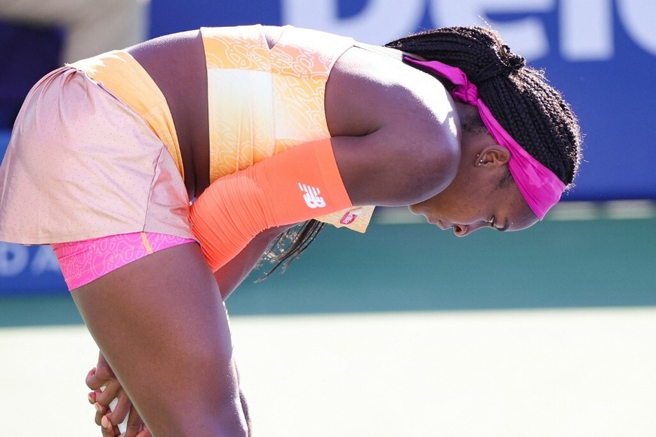 Coco Gauff endured a difficult time against Paula Badosa in the quarterfinals of the Silicon Valley Classic.