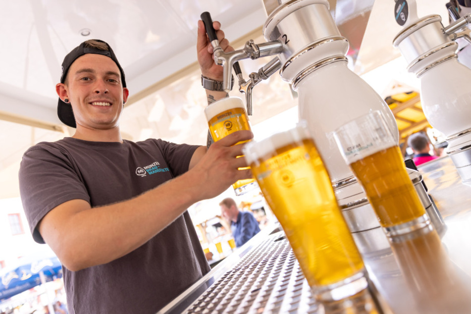 Ein Fest für jeden Bierfreund: der Brauereimarkt in Chemnitz.