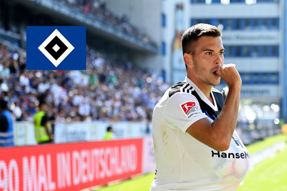 HSV-Neuzugang Laszlo Benes feiert Traumtor mit besonderem Jubel