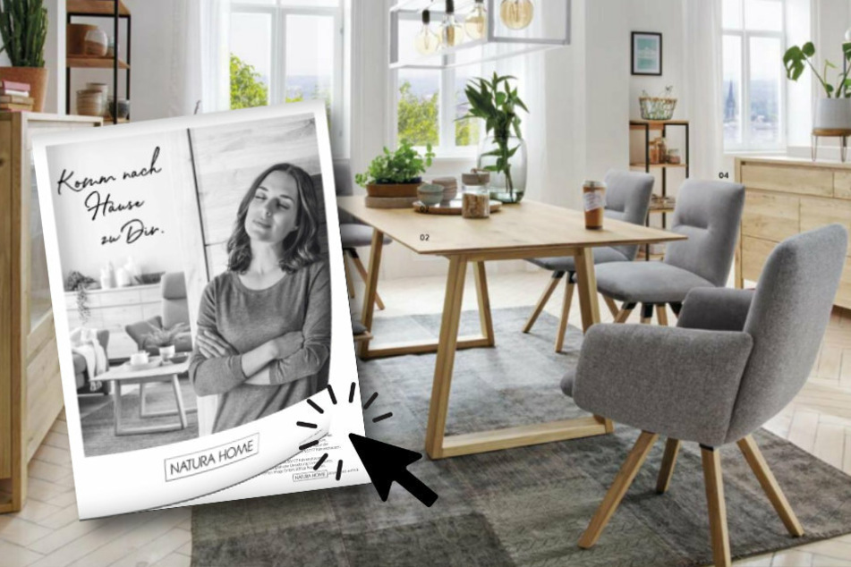 Mit nur einem Klick ins Bild könnt Ihr Euch den Katalog von NATURA HOME anschauen.