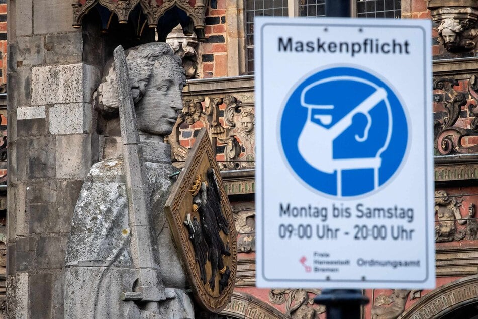 In Bremen wird die Maskenpflicht ab der kommendem Mittwoch im Freien aufgehoben.