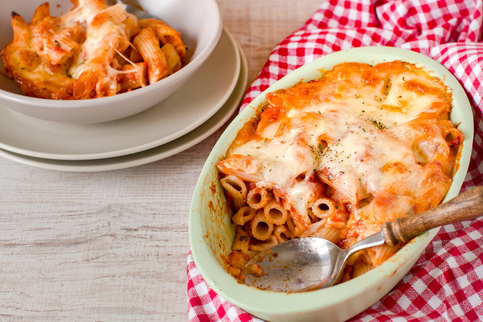 Rigatoni al forno Rezept wie beim Italiener