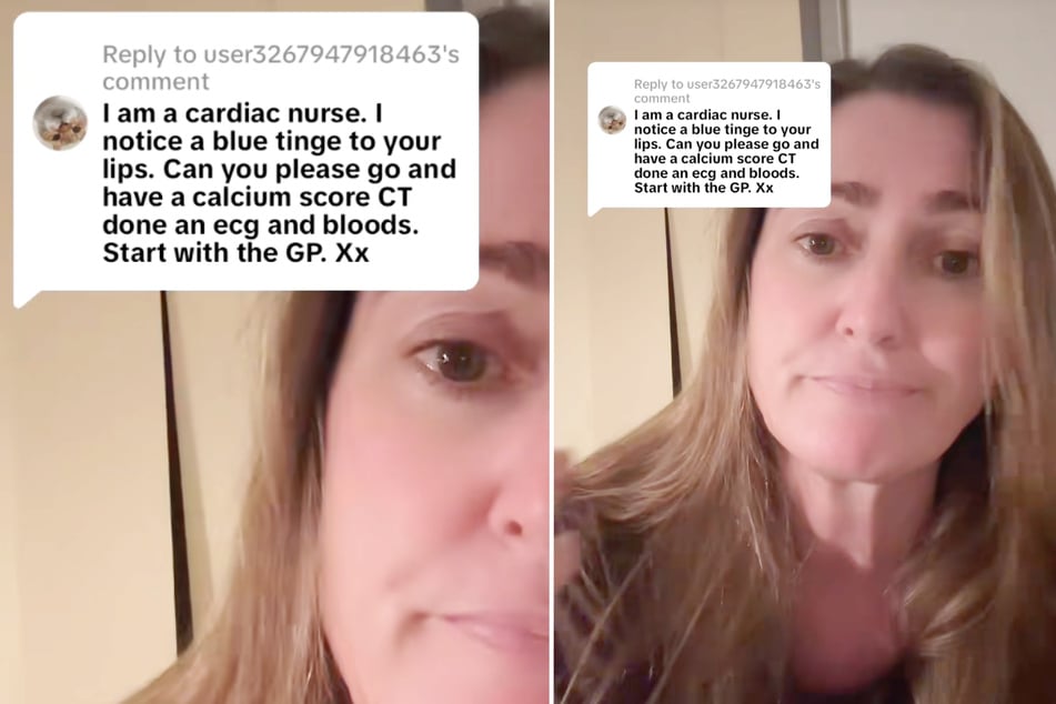TikTokerin Rachel bekam unter einem ihrer Videos einen medizinischen Hinweis einer Followerin.