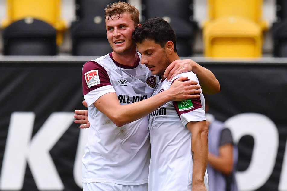 Dass Christoph Daferner (23) und Philipp Hosiner (32) gut harmonieren, haben sie bereits in Liga 3 unter Beweis gestellt. Nun auch eine Etage höher?