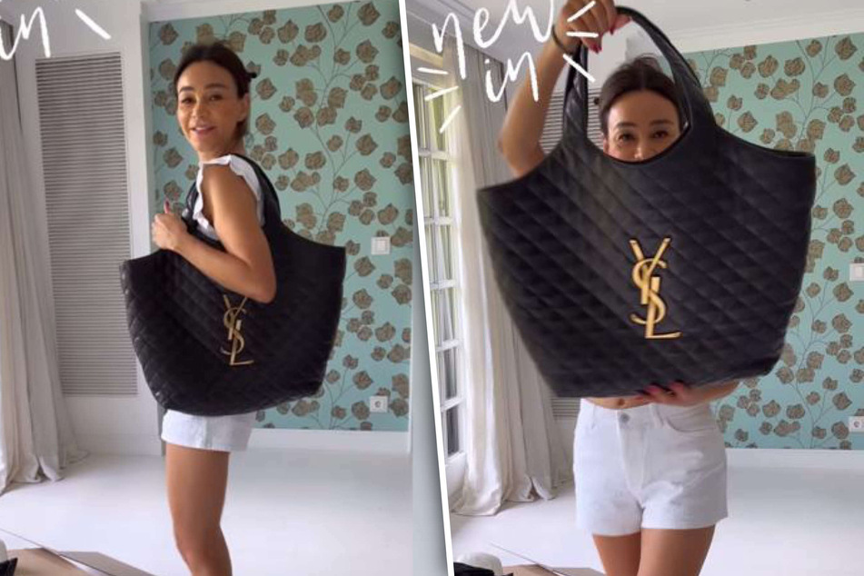 Verona Pooth (54) setzte bei der Wahl ihrer neuesten Designer-Tasche auf einen ikonischen Klassiker von Yves Saint Laurent.