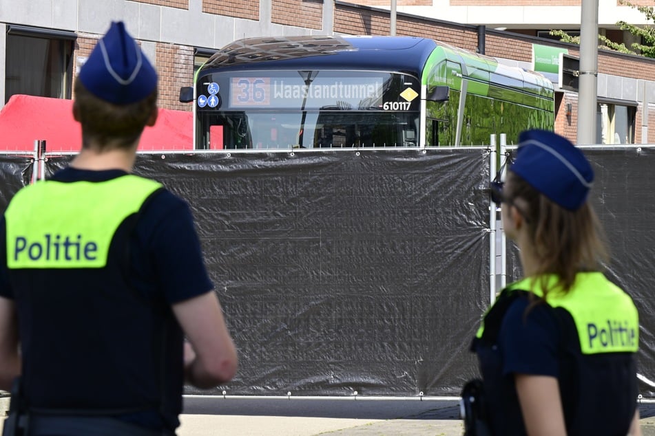 Messerattacke am Montagnachmittag in einem Linienbus im belgischen Antwerpen.