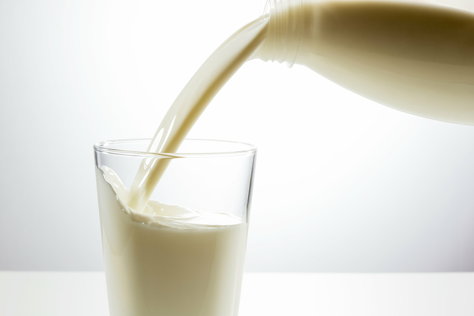 Um den Knoblauchgeruch zu vertreiben, kann nach dem Essen ein Glas Milch helfen. (Symbolbild)