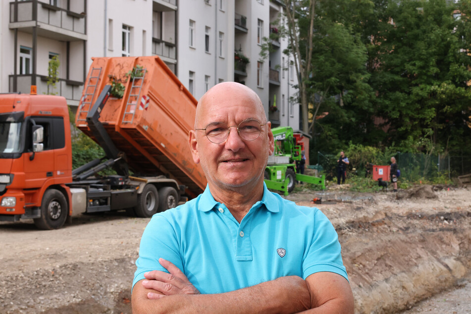 Bauherr Michael Oberacher (66) verteidigt die Fällung.