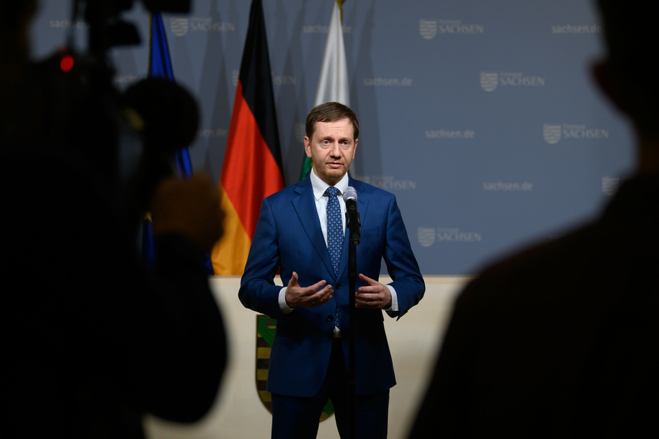 Michael Kretschmer (45, CDU) stellt klar, dass sich Sachsen in den schlimmsten Wochen der Corona-Pandemie befindet.