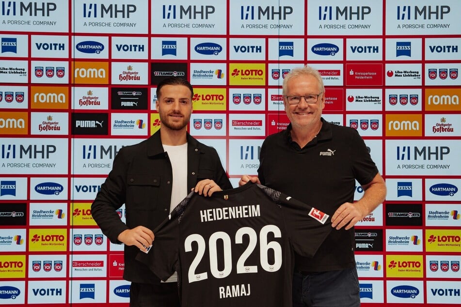 Keeper Diant Ramaj (23) trägt für eine Saison wieder das Heidenheimer Trikot.