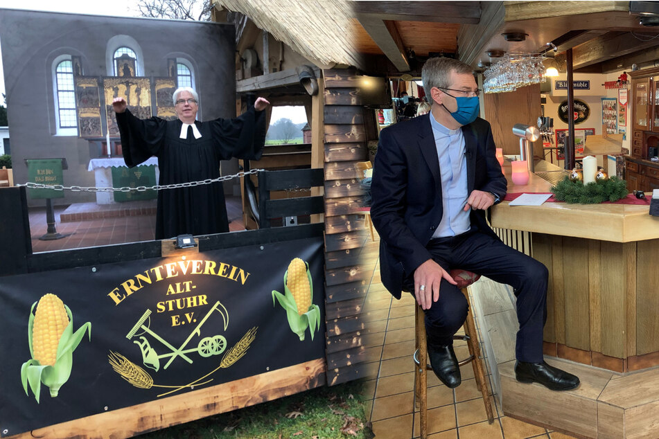 Auf dem Trecker, vorm Fernseher und in der Kneipe: Weihnachts-Gottesdienste trotz Corona
