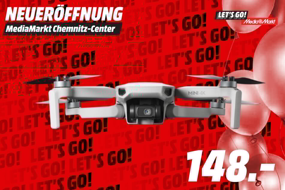 DJI-Mini-Kameradrohne Mini 4K für 148 Euro.