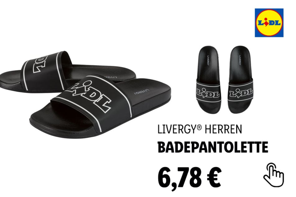 LIVERGY® Herren Lidl-Badepantolette