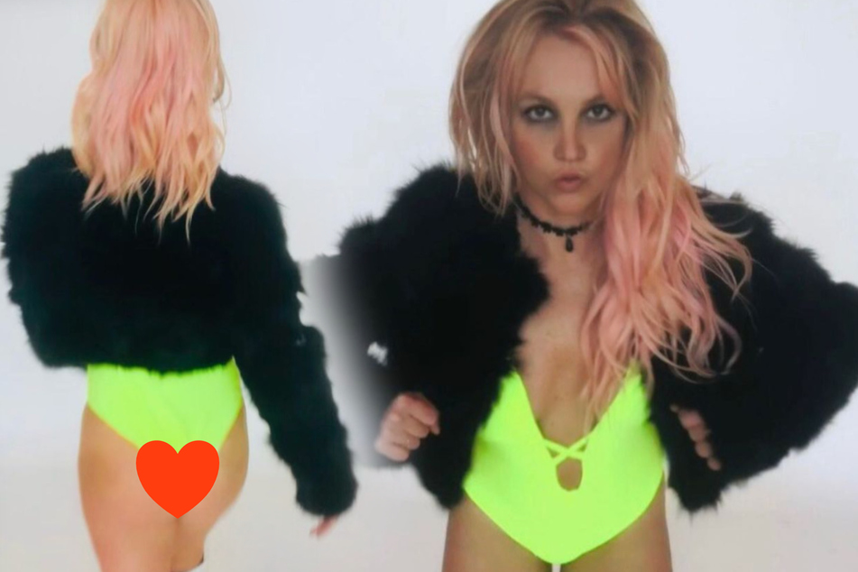 Britney Spears: Britney Spears tanzt wild umher, zeigt nackten Hintern: "Hier ist mein Arsch"