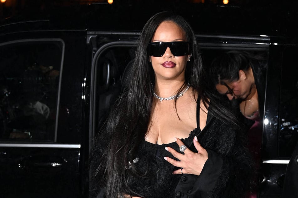 Rihanna sparked marriage gossip after being spotted at a local grocery store in Los Angeles.