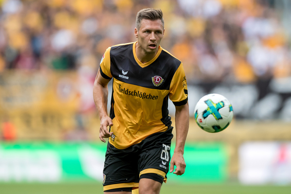 Von 2017 bis 2019 stand Sören Gonther (36) bei Dynamo Dresden unter Vertrag. Mittlerweile ist er Geschäftsführer beim Regionalligist KSV Hessen Kassel. (Archivbild)
