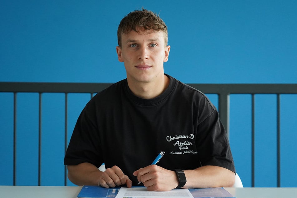 Verstärkung für die Himmelblauen: Maximilian Fesser (24) kommt von der SpVgg Bayreuth zum Chemnitzer FC.