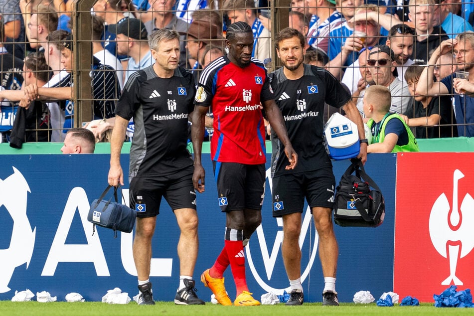 Bakery Jatta (26) wird dem HSV wochenlang fehlen.