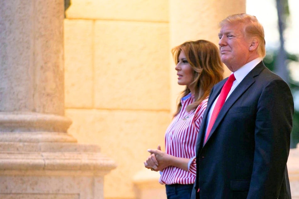 Melania Trump joins Donald Trump at Mar-a-Lago Golden Gala in rare public appearance