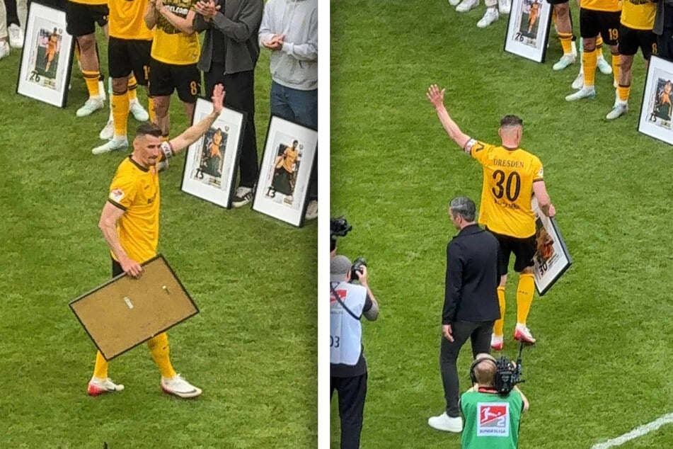 Große Emotionen! Stefan Kutschke sagt Tschüss.