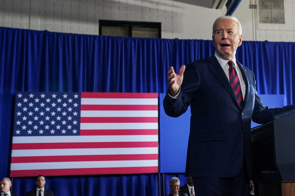 US President Joe Biden took a shot at his rival Donald Trump during a campaign rally in Milwaukee, Wisconsin on Wednesday.